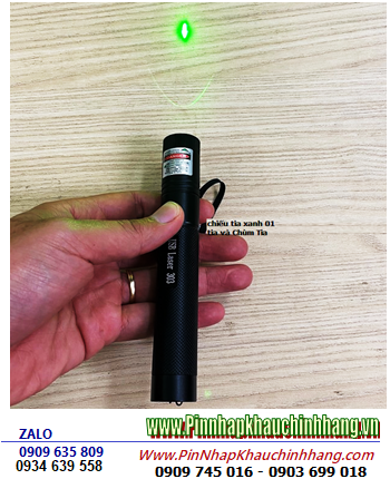 LaserXanh _Đèn chiếu Laser ánh xanh 01 tia /Bút trình chiếu Laser chiếu ánh xanh 01 tia chính hãng 